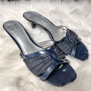 Kitten Heels Navy Mootsies Tootsies Wmns Sz 8